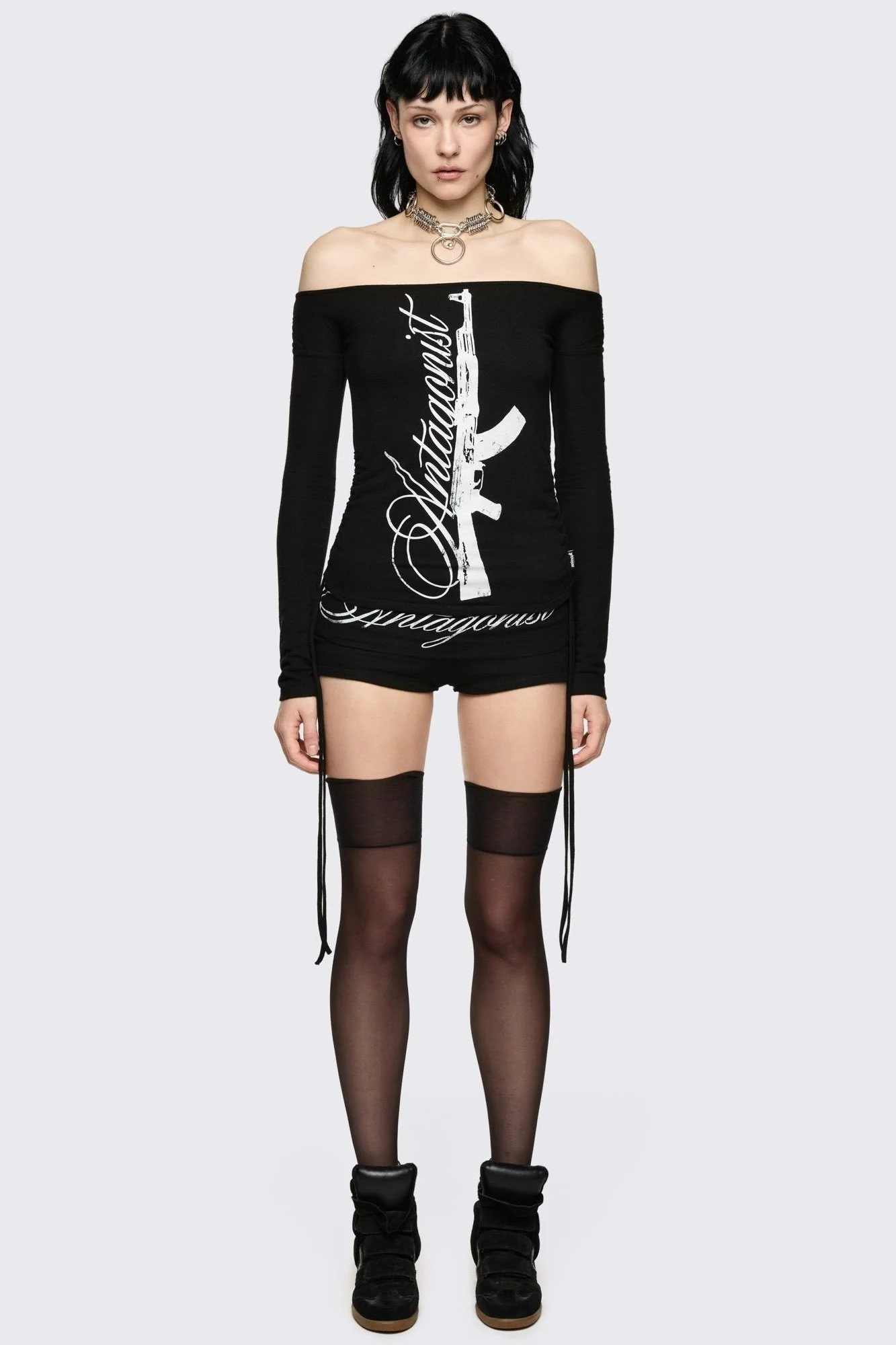 Antagonist Off-Shoulder Top - Image 2