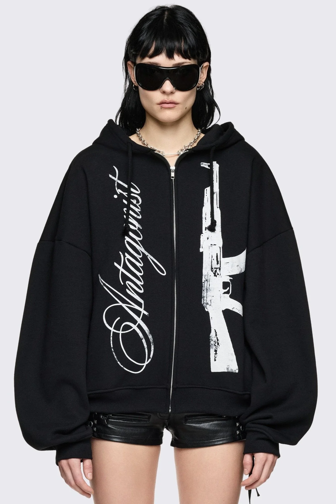Antagonist Zip Up Hoodie
