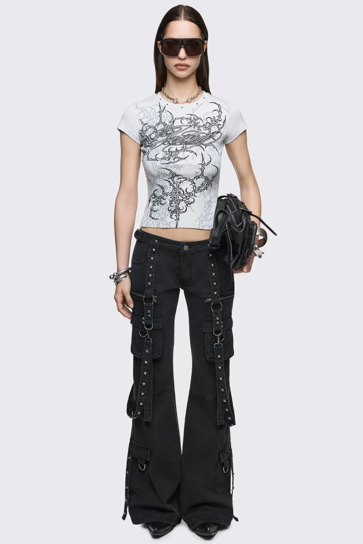 Bruise Flared Jeans - Image 2