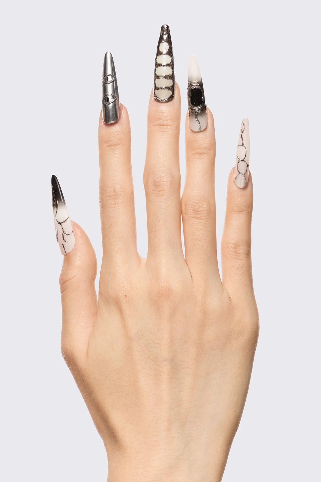 Chrome Crush Press On Nail Set - Image 2