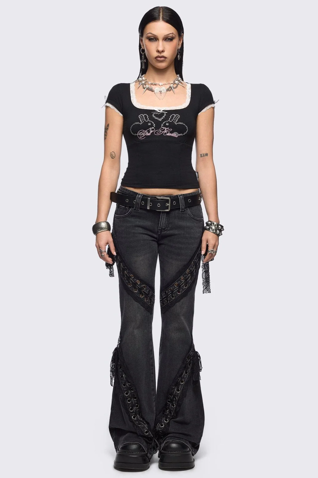 Dreya Flared Jeans - Image 2