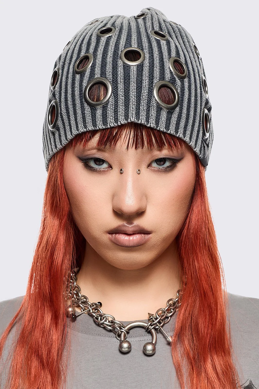Elektra Grey Beanie