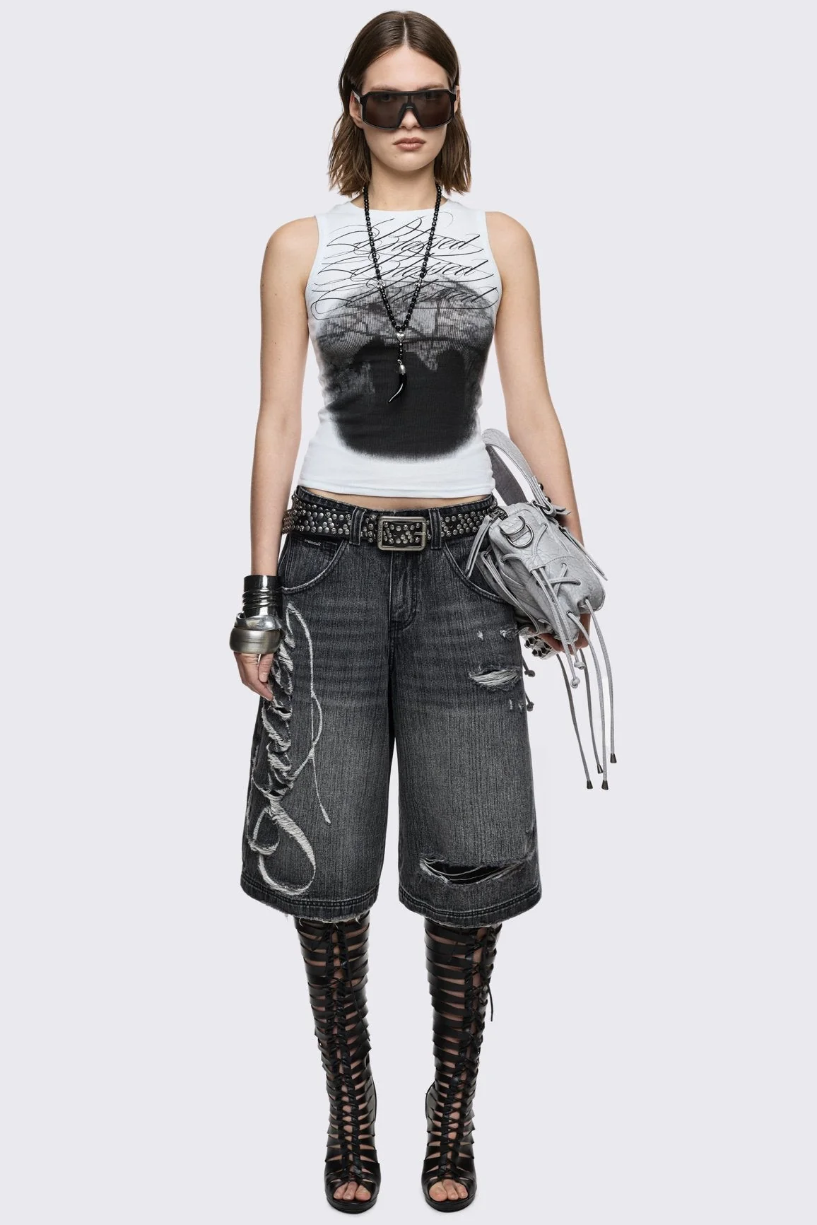 Goth Benediction Vest Top - Image 4