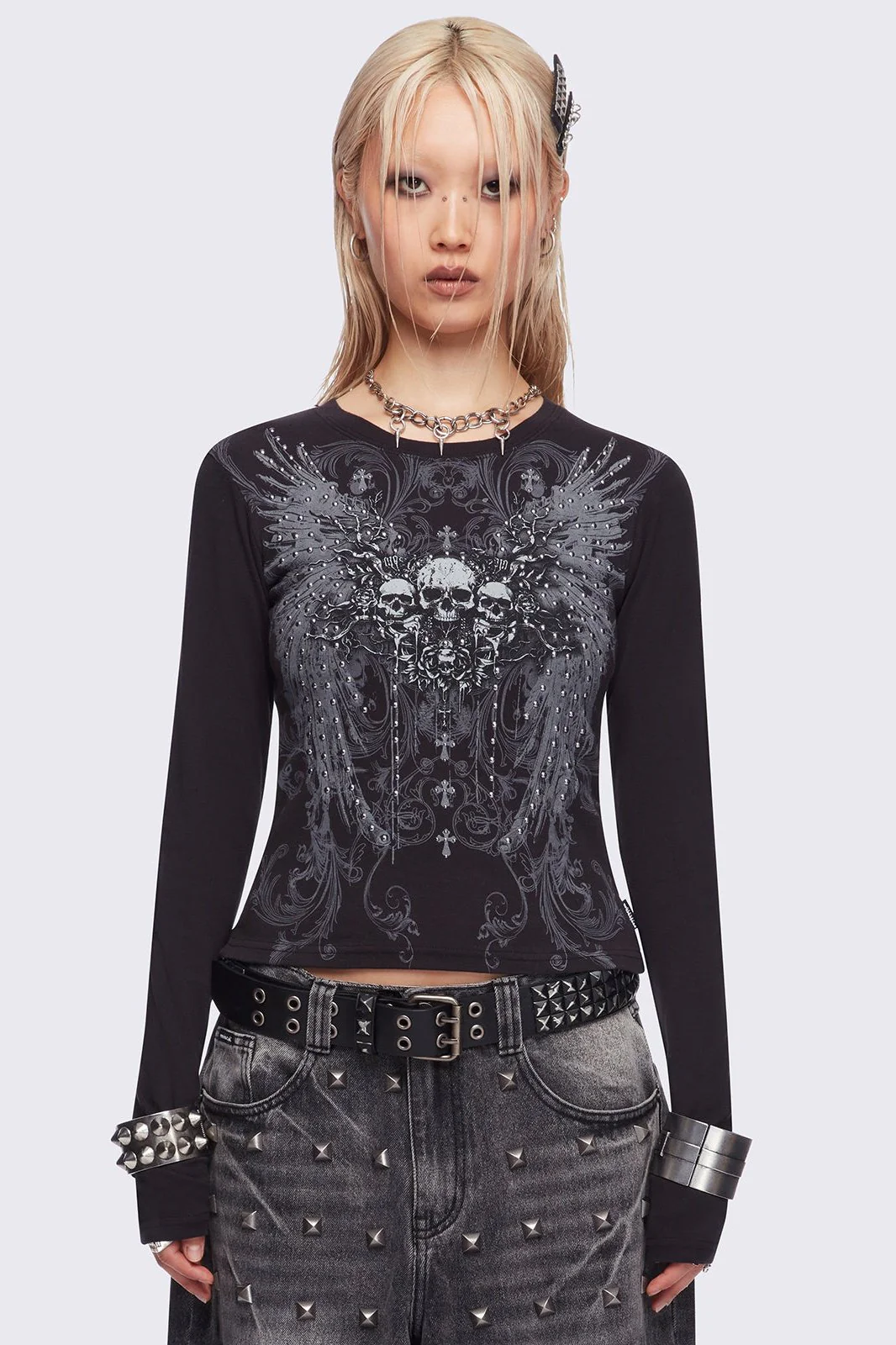Graveborn Black Top