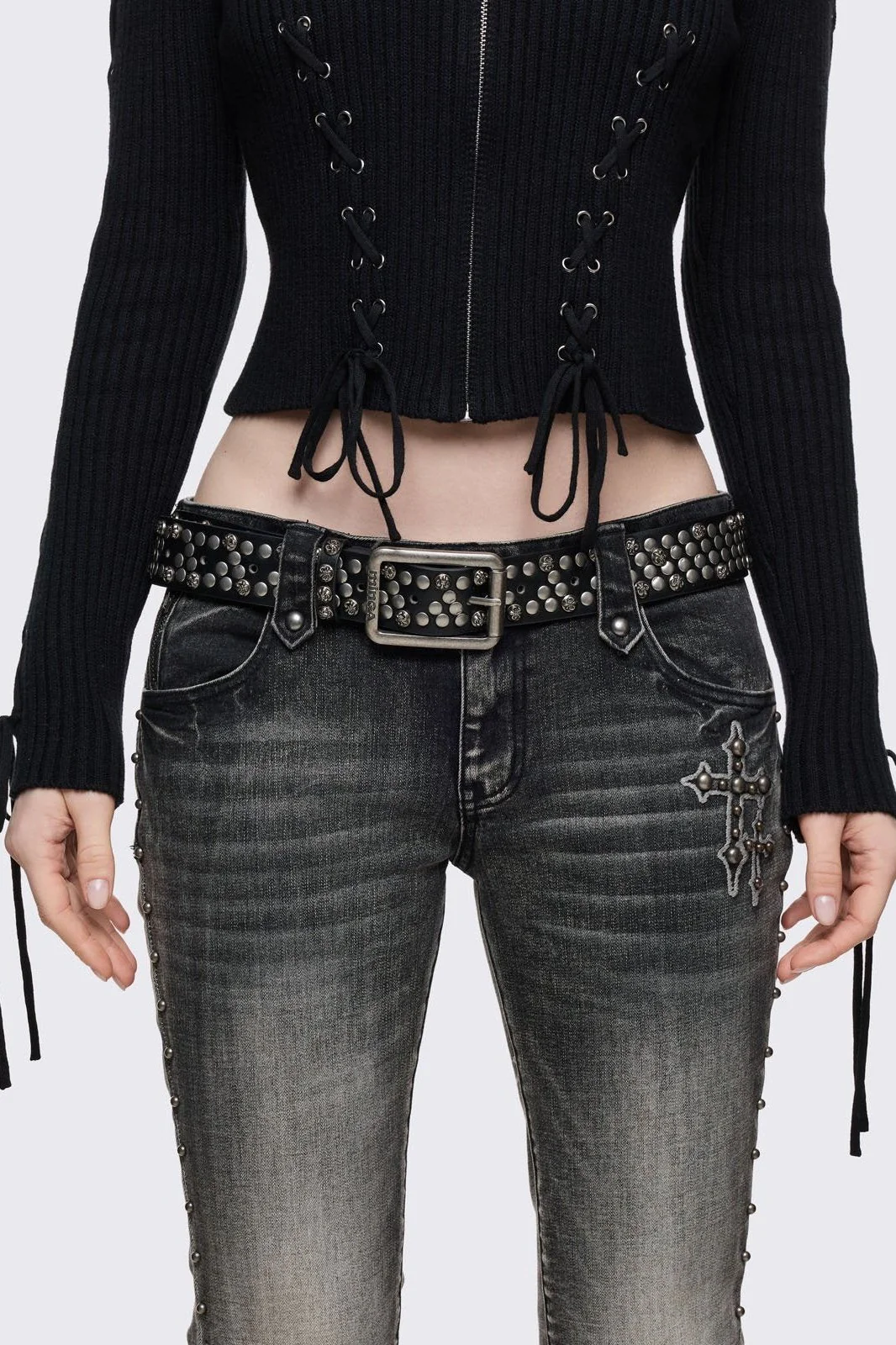 Hammered Buckle Belt - Image 2