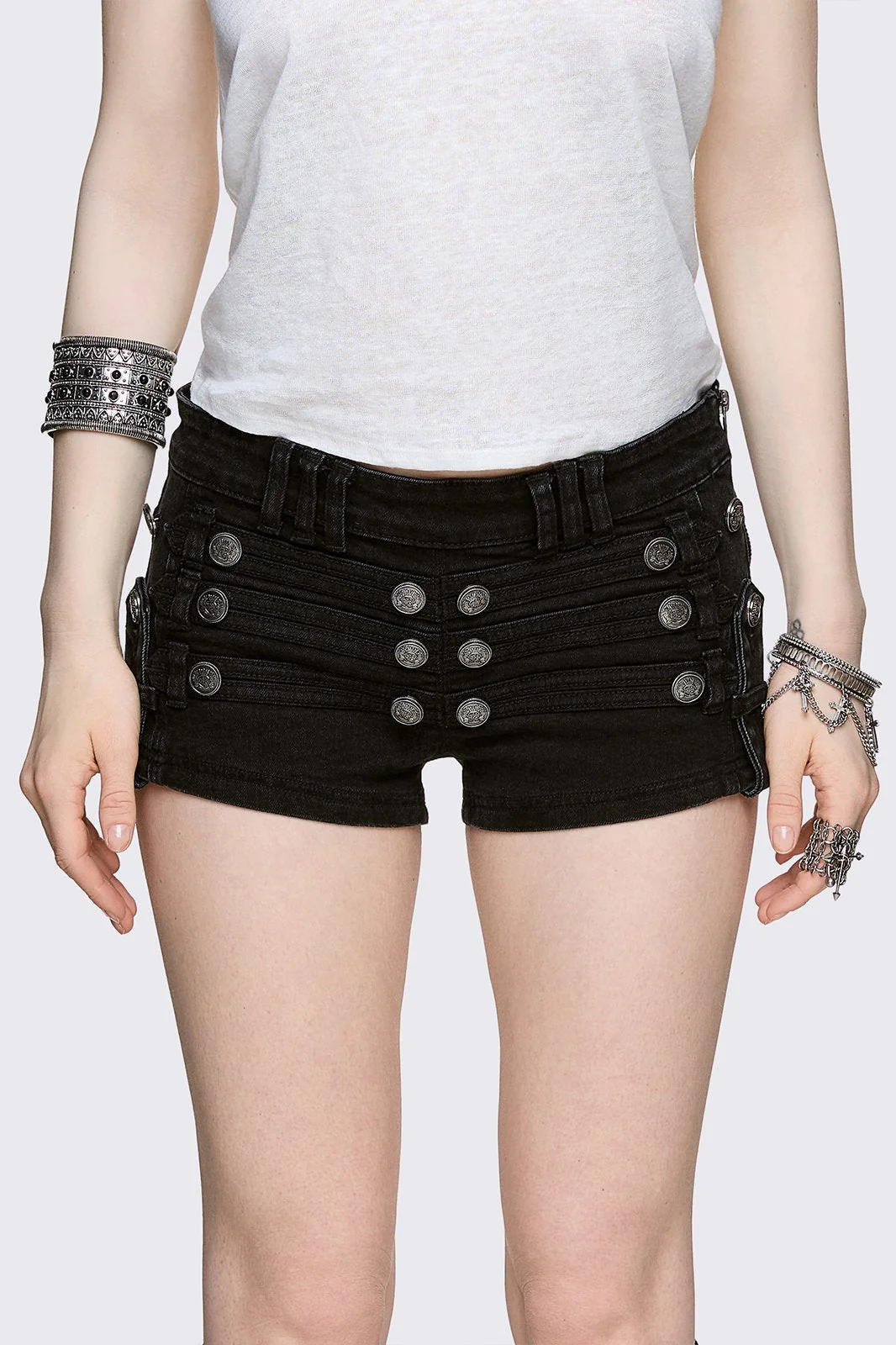 Hilda Mini Denim Shorts