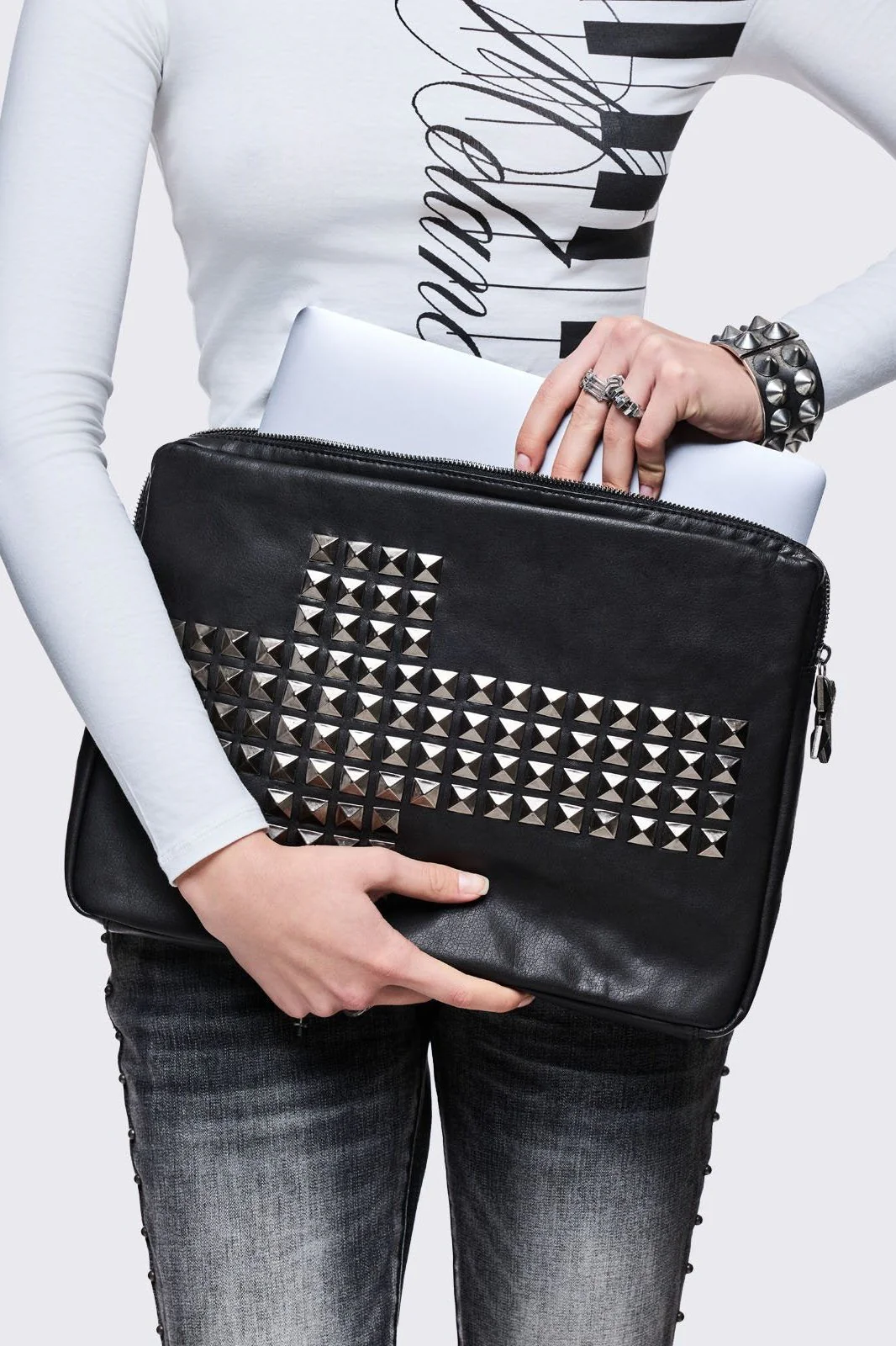 Holy Trouble Laptop Sleeve