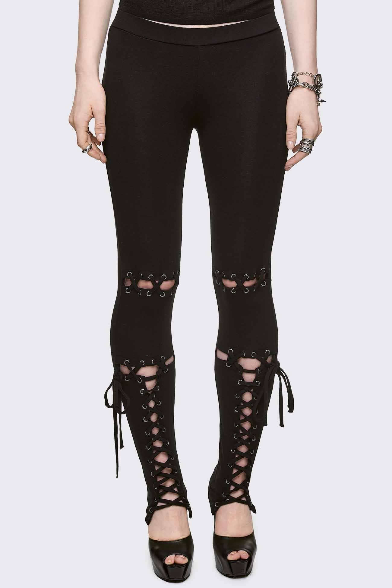 Laced Up Leggings