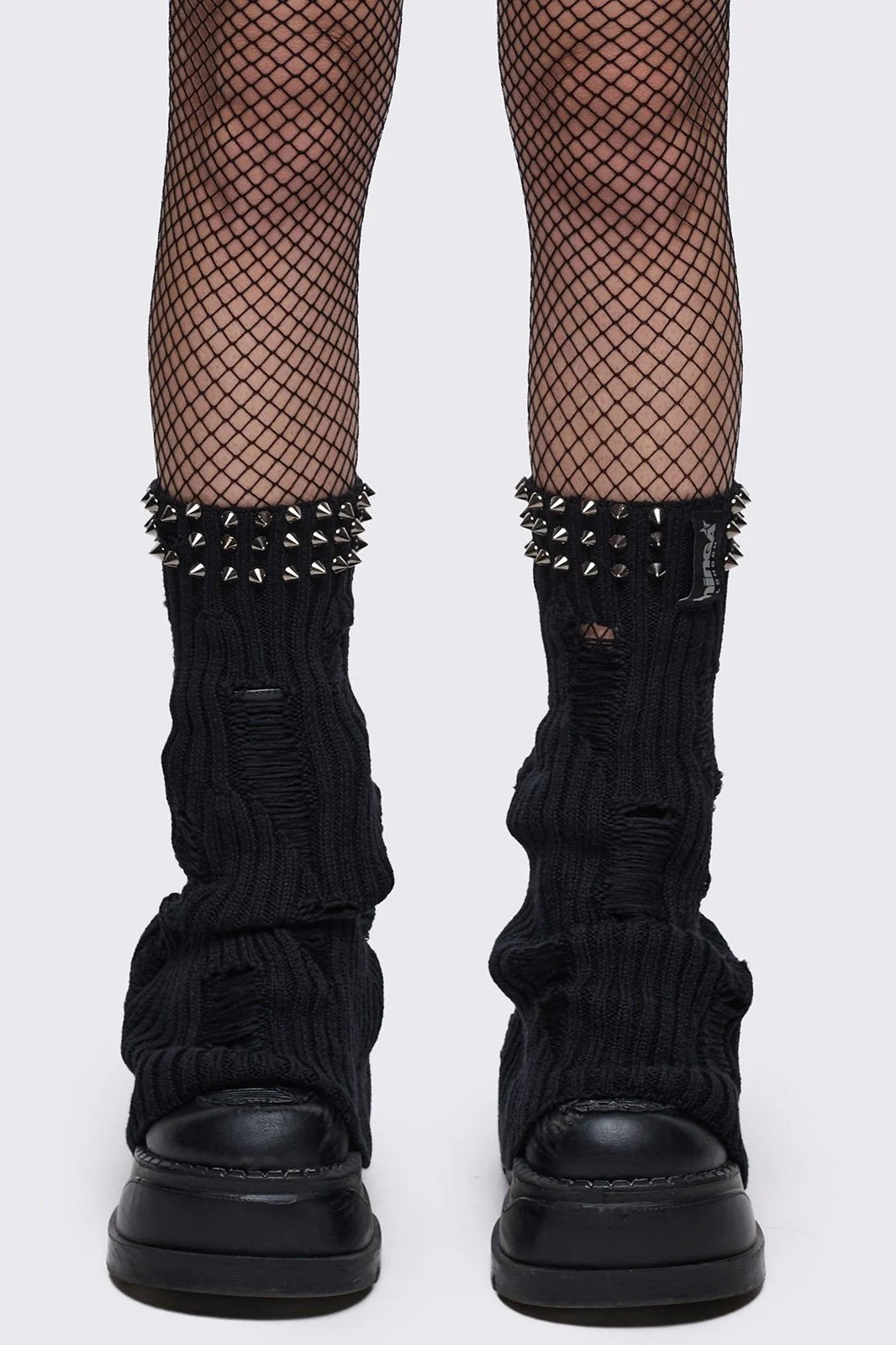 Lexa Ripped Leg Warmers - Image 2