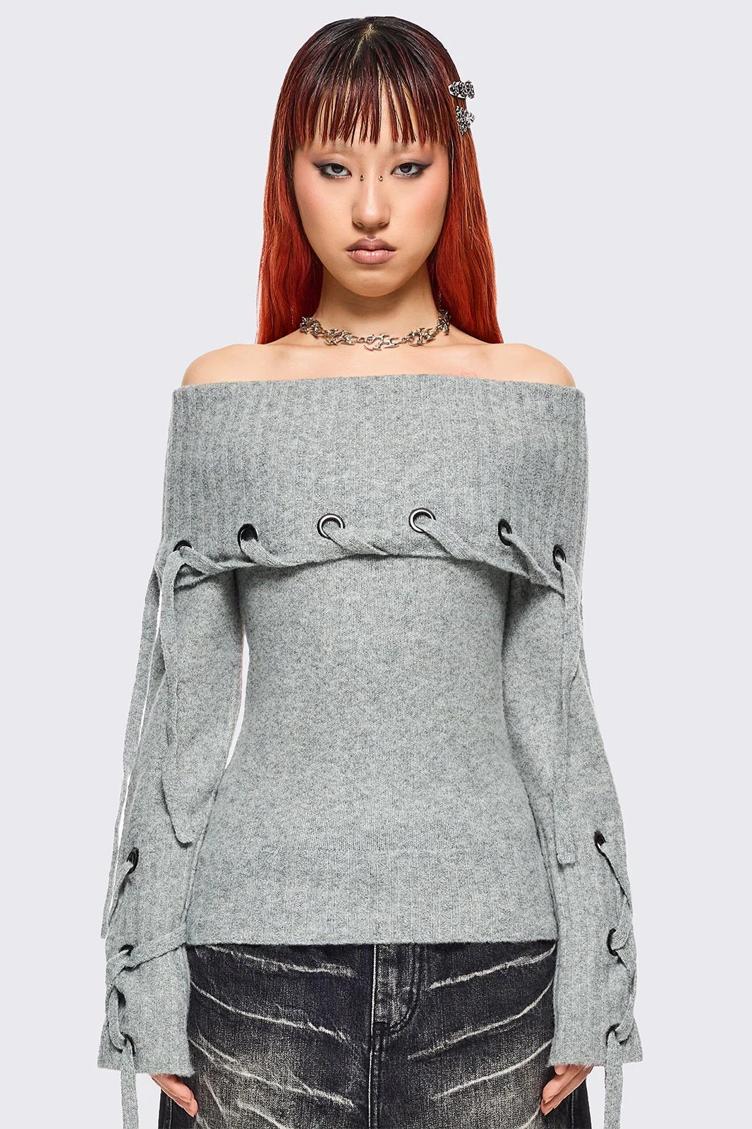 Lou Off-Shoulder Sweater