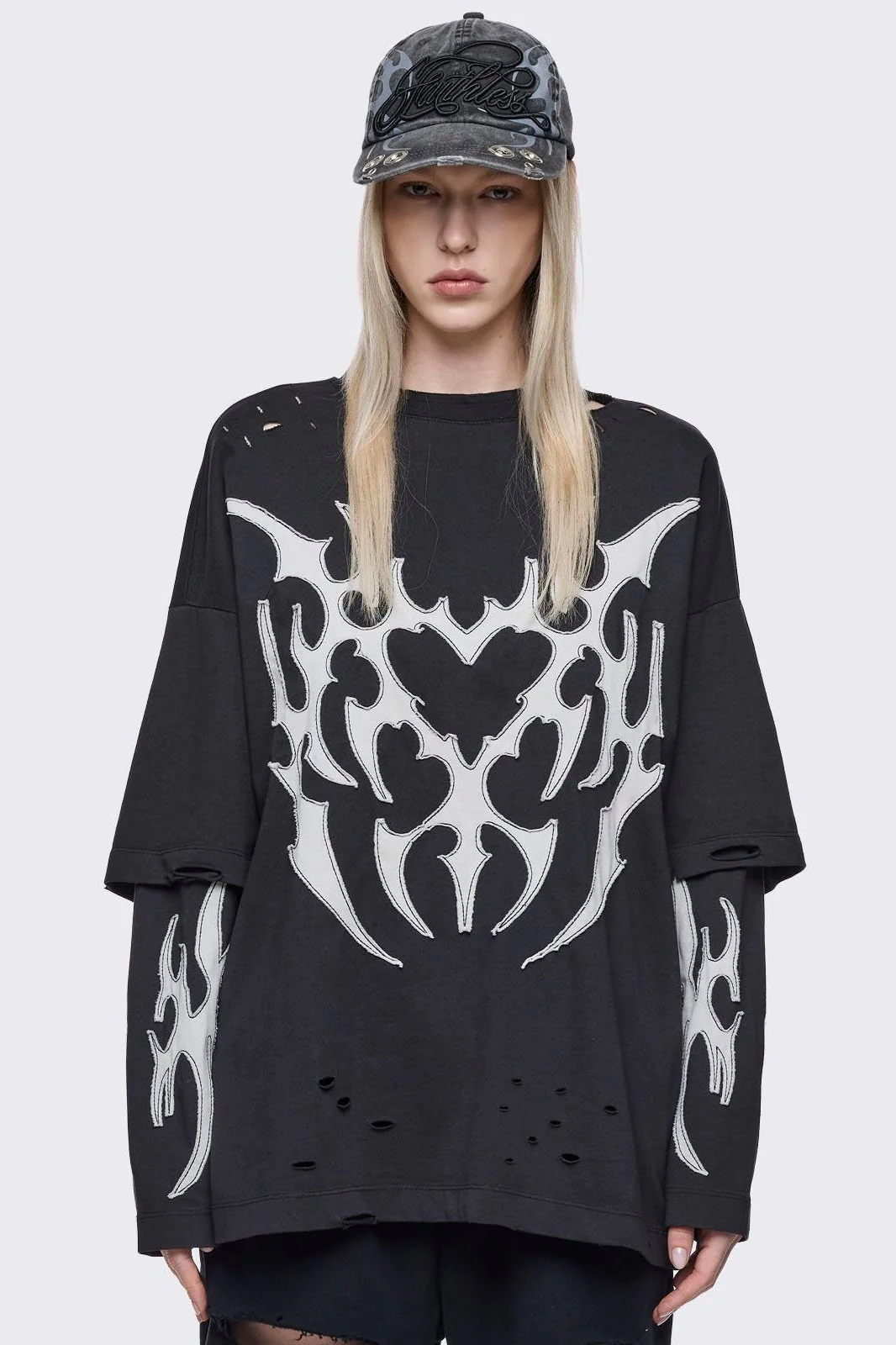 Luvx Black Layered T-Shirt