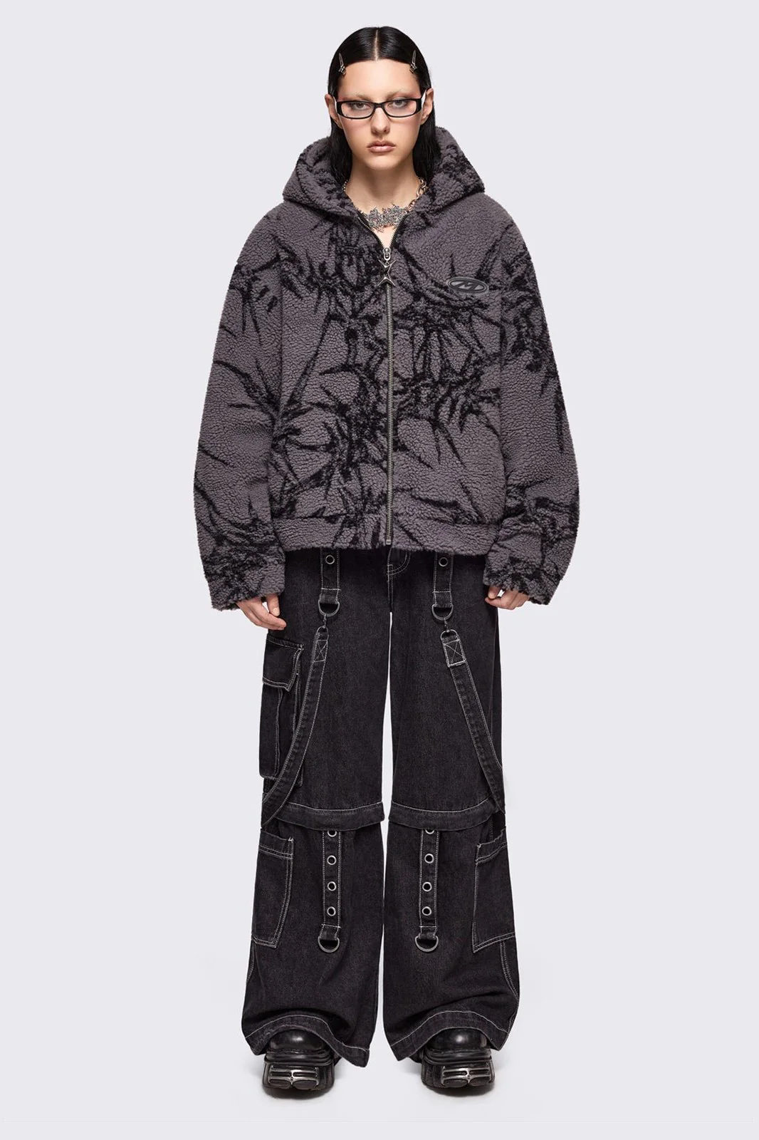 No Mercy Grey Borg Jacket - Image 2