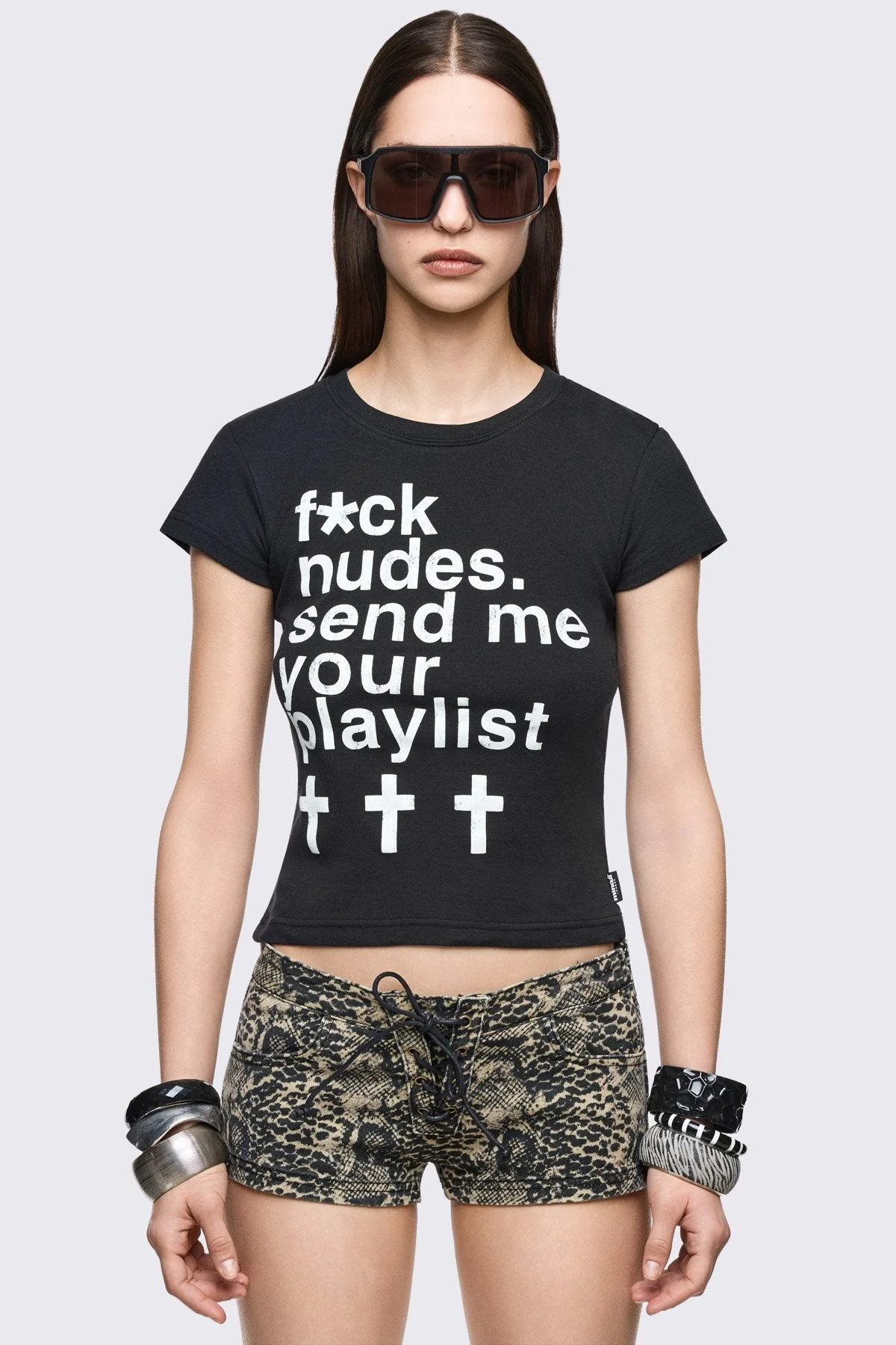 Send Me Your Playlist Baby Tee