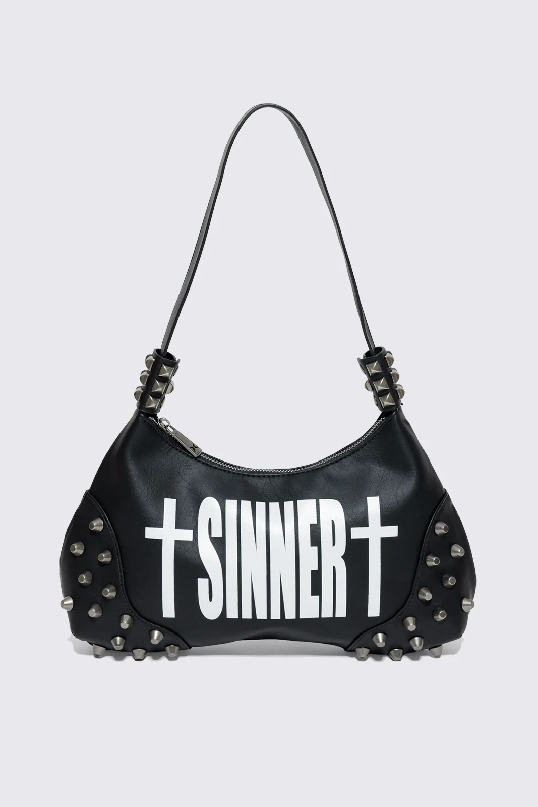 Sinner Vegan Shoulder Bag - Image 2